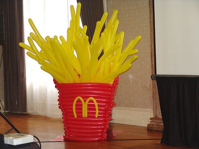 McDonalds Balloon French Fries Colorado