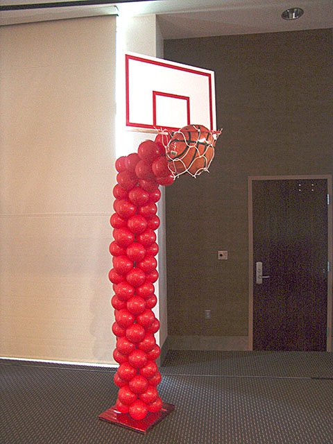 basketball balloon sculpture denver
